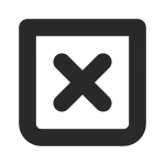 Sign Times Square SVG Icon